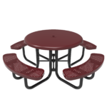 Children’s Round Solid Top Portable Picnic Table